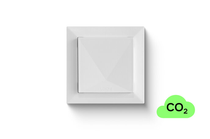 Raumklima Sensor Tree Weiß (CO2, Temperatur, Feuchte)